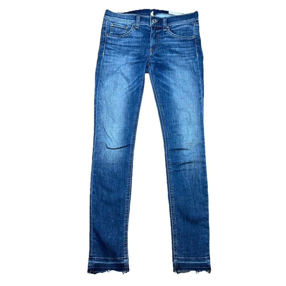 Rag & Bone Jeans Womens 26 Medium Wash Ankle Skinny Stretch Denim Comfort‎